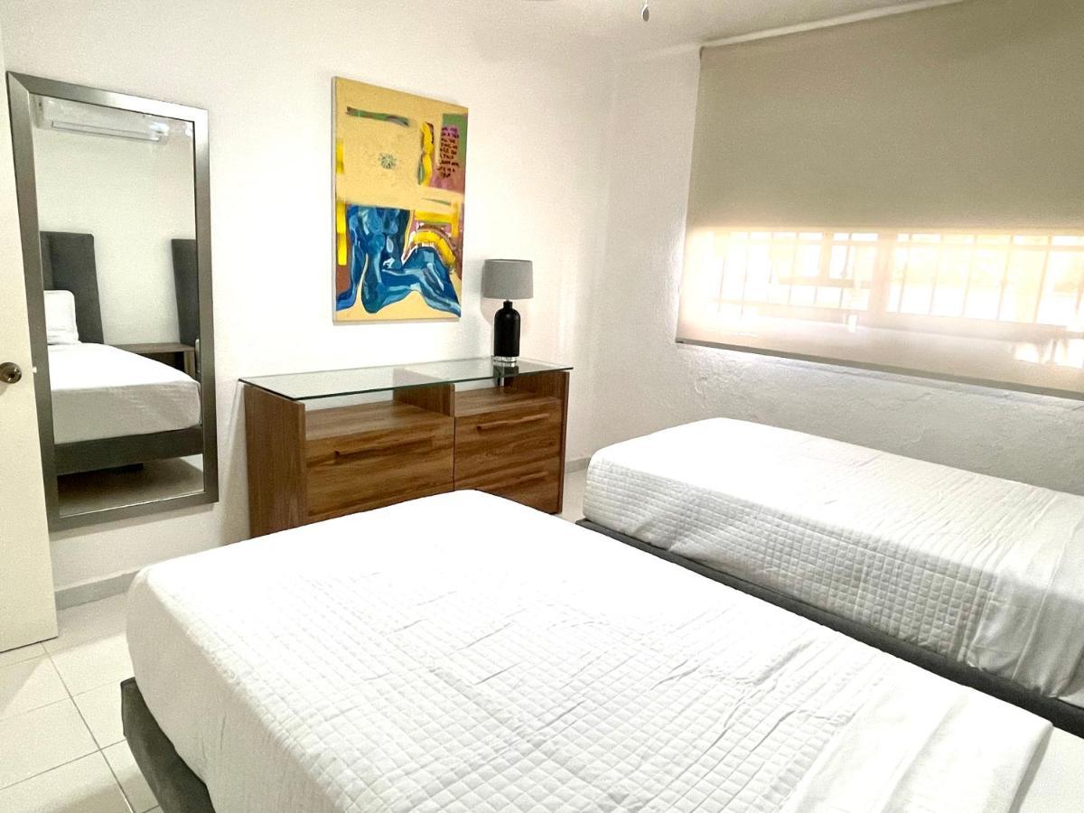 D1 Prime Location 3 Bedroom Ground Floor Spacious Apartment Cancún Zewnętrze zdjęcie